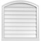 Ekena Millwork Arch Top Surface Mount PVC Gable Vent: Functional, w/ 2"W x 2"P Brickmould Sill Frame, 28"W x 30"H GVPAR28X3003SF - alternate 1